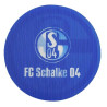 FC Schalke 04 Aufkleber Lentikular blau 8 cm - Classic - S04 Autoaufkleber mit Wechselbild