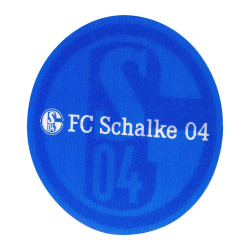 FC Schalke 04 Aufkleber Lentikular 1 - Logo & Schriftzug - blau S04 Autoaufkleber mit Wechselbild