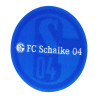 FC Schalke 04 Aufkleber Lentikular 1 - Logo & Schriftzug - blau S04 Autoaufkleber mit Wechselbild
