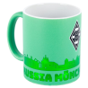 Borussia Mönchengladbach Tasse - Grün Metallic - Becher | Kaffeetasse BMG