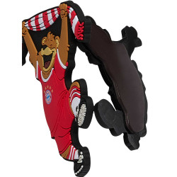 FC Bayern München Magnet 2er Set - Berni - Kühlschrankmagnet FCB