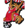 FC Bayern München Magnet 2er Set - Berni - Kühlschrankmagnet FCB