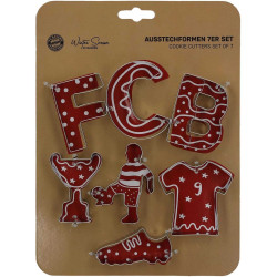 FC Bayern München Ausstechformen | Plätzchen Form | Keksform FCB
