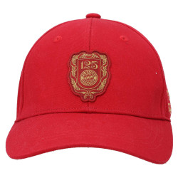 FC Bayern München Baseballcap - Logo 125 Jahre - Rot Cap | Schildmütze | Kappe FCB