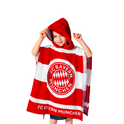 FC Bayern München Badeponcho Kinder | Handtuch mit Kapuze FCB