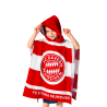 FC Bayern München Badeponcho Kinder | Handtuch mit Kapuze FCB