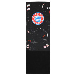 FC Bayern München Multifunktionstuch mit Fleece schwarz Erwachsene Schlauchschal | Tuch FCB