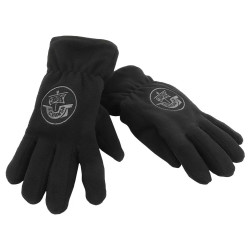F.C. Hansa Rostock Fleecehandschuh | THINSULATE | Handschuhe | schwarz | Größe M
