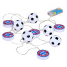 FC Bayern München Lichterkette - Logo und Ball - FCB