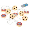 FC Bayern München Lichterkette - Logo und Ball - FCB