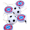 FC Bayern München Lichterkette - Logo und Ball - FCB