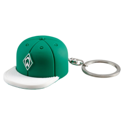SV Werder Bremen Schlüsselanhänger - Cap mit Flaschenöffner - Anhänger Öffner SVW
