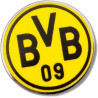 Borussia Dortmund Pin - Logo - schwarz/gelb Anstecker BVB 09