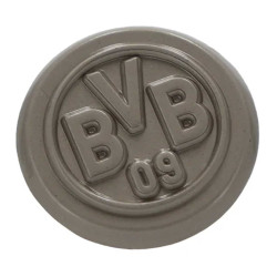 Borussia Dortmund Pin - Logo - silber matt Anstecker BVB 09