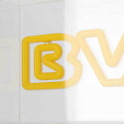 Borussia Dortmund LED Lichtbox mit BVB Schriftzug | Dekolicht BVB 09
