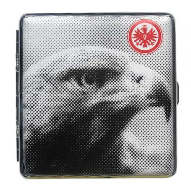 Eintracht Frankfurt V-Fire Zigarettenetui - Adler -  Metall Etui flach SGE