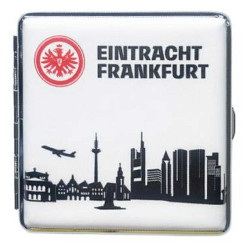 Eintracht Frankfurt V-Fire Zigarettenetui - Skyline - Metall Etui flach SGE