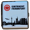 Eintracht Frankfurt V-Fire Zigarettenetui - Skyline - Metall Etui flach SGE