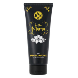 Borussia Dortmund 2in1 Duschgel - Beste Mama - Weißer Tee für Haut und Haar | Hair & Body Showergel BVB 09