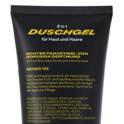Borussia Dortmund 2in1 Duschgel - Beste Mama - Weißer Tee für Haut und Haar | Hair & Body Showergel BVB 09