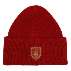 FC Bayern München Mütze - 125 Jahre - Rot | Strickmütze mit Umschlag FCB