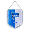 Hertha BSC Berlin XXL Banner in Seidenoptik Blau-Weiß 28 cm Schmuckwimpel HBSCB