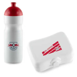 RB Leipzig Trinkflasche + Brotdose im Set RBL