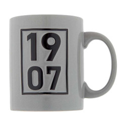 FC Augsburg Tasse Relief - 1907 - grau Kaffeetasse FCA