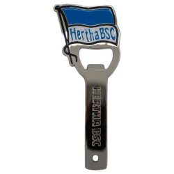 Hertha BSC Berlin Flaschenöffner - Fahne - Metall | Öffner | Kapselheber | HBSCB