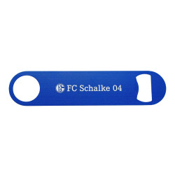 FC Schalke 04 Flaschenöffner - Spielertunnel - Edelstahl | Öffner | Kapselheber S04
