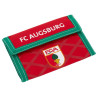 FC Augsburg Nylongeldbörse Rot-Grün-Weiß | Geldbörse Nylon | Portemonnaie | Geldbeutel FCA