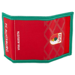 FC Augsburg Nylongeldbörse Rot-Grün-Weiß | Geldbörse Nylon | Portemonnaie | Geldbeutel FCA