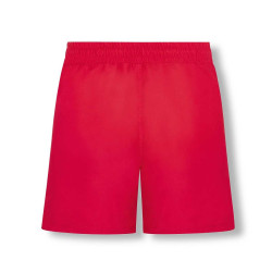 RB Leipzig Kinder Badeshort - Dynamischer Bulle - Badehose rot-weiß RBL Gr. 92/98
