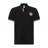 FC Bayern München Poloshirt - 5 Sterne - schwarz | Polo Shirt Größe S | FCB