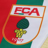FC Augsburg XXL Ligawimpel 23x36 cm | Wimpel | rot-grün-weiß | Schmuckwimpel | Banner FCA