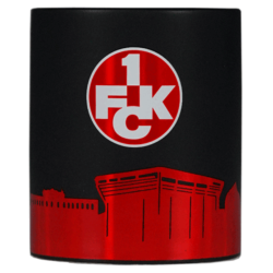 1. FC Kaiserslautern Tasse Metallic - Skyline - Kaffeetasse | Becher FCK