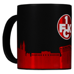 1. FC Kaiserslautern Tasse Metallic - Skyline - Kaffeetasse | Becher FCK