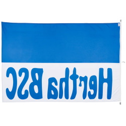 Hertha BSC Berlin Hissfahne - Logo - 120 x 180 cm | Fahne | Flagge | HBSCB