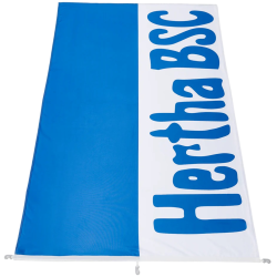 Hertha BSC Berlin Hissfahne - Logo - 120 x 180 cm | Fahne | Flagge | HBSCB