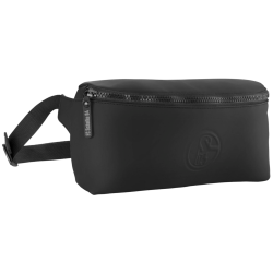 FC Schalke 04 Hüfttasche - Logo geprägt - schwarz Bauchtasche | Gürteltasche | Hipbag  S04