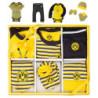 Borussia Dortmund Baby Geschenkbox 6-teilig Baby-Set Gr. 62/68 BVB 09