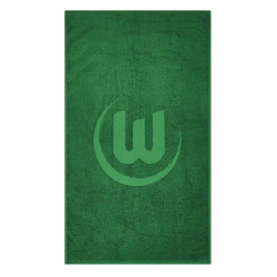 VfL Wolfsburg Duschtuch - Logo - grün Strandtuch 70 x 140 cm Badetuch