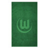 VfL Wolfsburg Duschtuch - Logo - grün Strandtuch 70 x 140 cm Badetuch