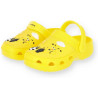 Borussia Dortmund Kinder Clogs - Emma - Gelb | Schuh | Hausschuh | Sandalen BVB 09 - Gr. 26/27 bis 32/33