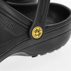 Borussia Dortmund Classic Clogs mit Logo schwarz | Schuh | Hausschuh | Sandale BVB 09