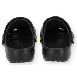 Borussia Dortmund Classic Clogs mit Logo schwarz | Schuh | Hausschuh | Sandale BVB 09