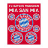 FC Bayern München Schokoladentäfelchen 15 Stück Schokolade - Plus Logo-Aufkleberkarte FCB