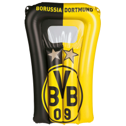Borussia Dortmund Kinder Luftmatratze mit Sichtfenster | Matratze | aufblasbare Badematte BVB 09