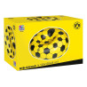 Sitzsack mit 2 Getränkehaltern | aufgeblasen ca.108x108x68 cm  | Fußballsessel BVB 09