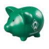 SV Werder Bremen Sparschwein - Einwurf - grün Sparbüchse Spardose Piggy Bank